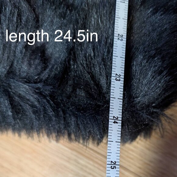 XS, XXS Armani Exchange A-Line Faux Fur Jacket - Picture 10 of 12